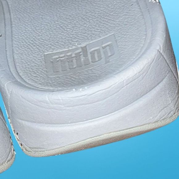 FitFlop Women's Lulu Glitter Splash Original Fit Toe-Post Sandals Size 8 - Picture 6 of 6